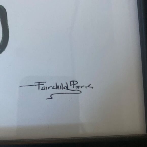 Fairchild Paris Valentino Limited Edition Print 1/250 14x18 - Picture 2 of 3